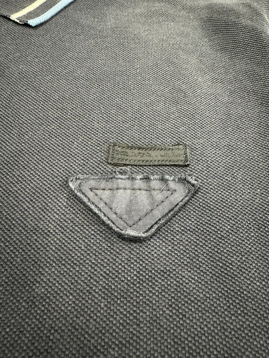 SS2011 Prada Navy Polo Shirt NhovSTc 4