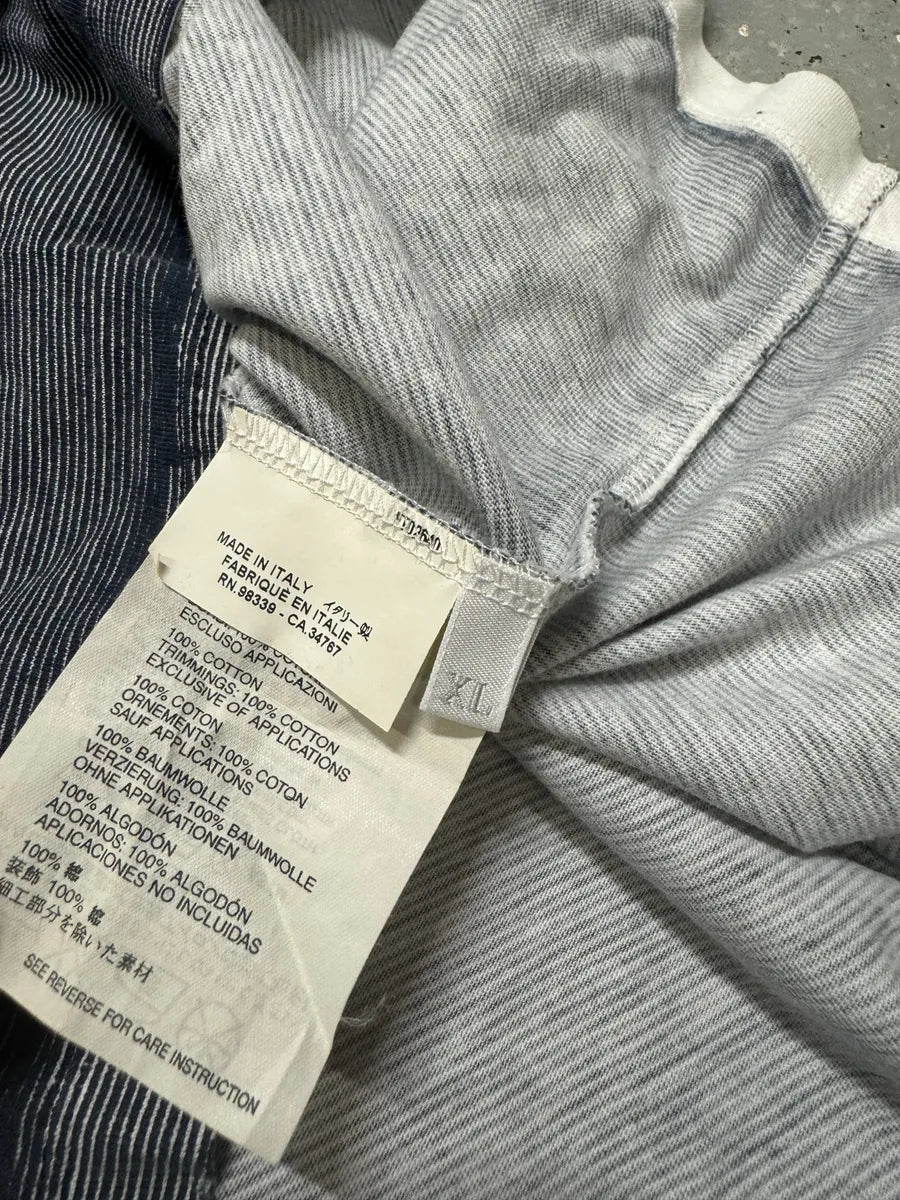 SS2011 Prada Striped Polo Skull Linea Rossa Shirt (M) HKwDUFR 7