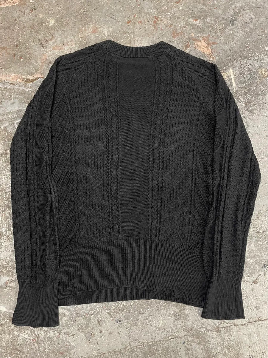 SS2012 Acne Studios Black Mozaic Sweater (M/L) GpLZJVd 5