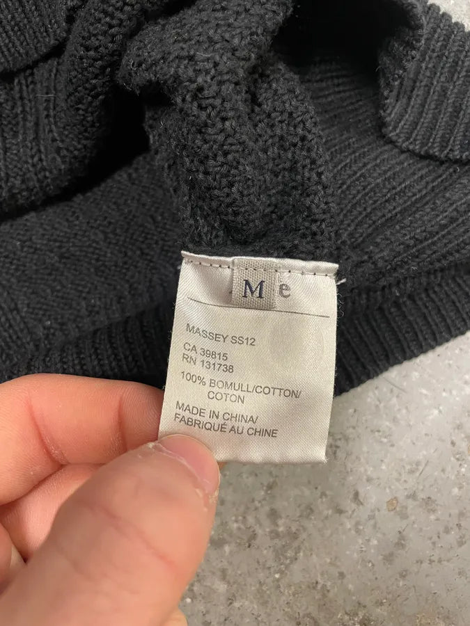 SS2012 Acne Studios Black Mozaic Sweater (M/L) GpLZJVd 9