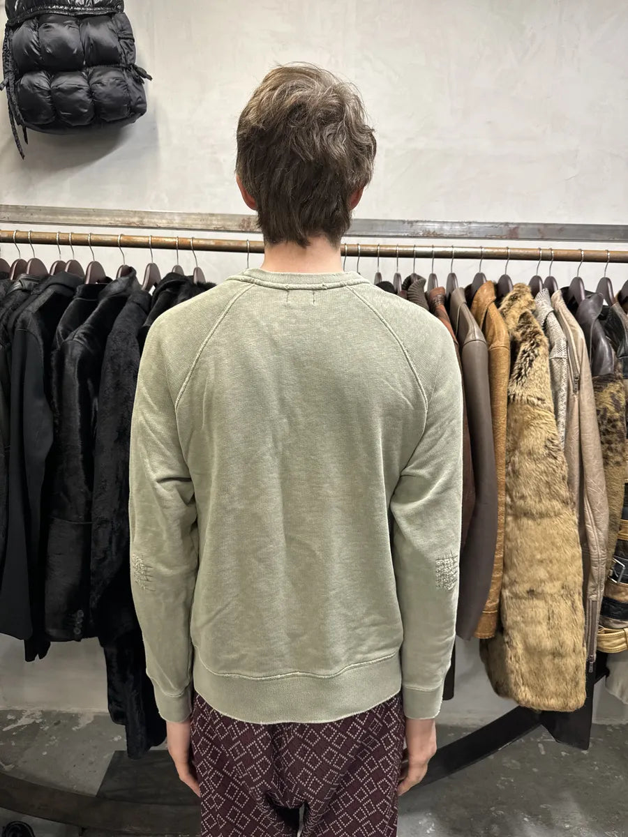 SS2012 Acne Studios College Vintage Grey Pastel Sweater (S/M) YPcjrIs 2