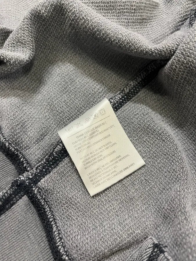 SS2012 Acne Studios Grey Faded Zip-up College Hoodie iqMsrFe 12