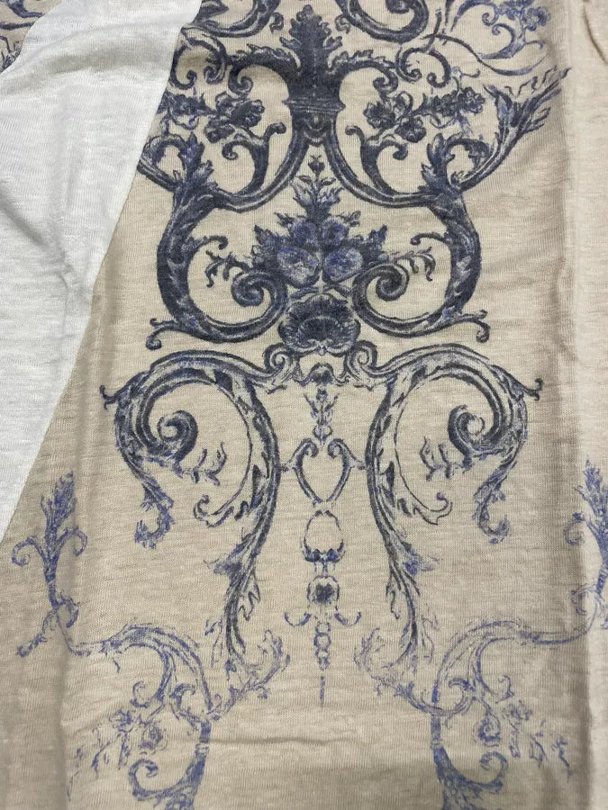 SS2012 Balenciaga Ornament Beige Tank Top (L) 3