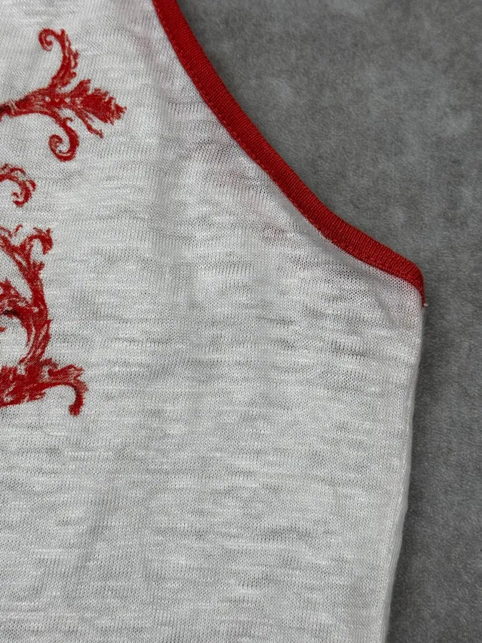 SS2012 Balenciaga White Floral Ornaments Top AsPXkOT 6