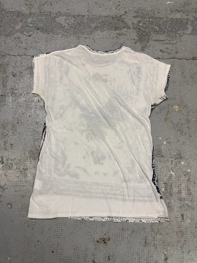 SS2012 Balmain Abstract Eagle Kimono T-Shirt COHlWaV 7