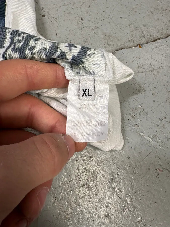 SS2012 Balmain Eagle Contemporary White Tee-Shirt (M/L) ixyLacr 8