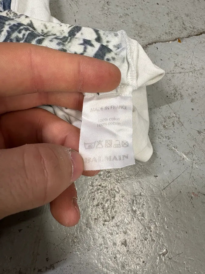 SS2012 Balmain Eagle Contemporary White Tee-Shirt (M/L) ixyLacr 9