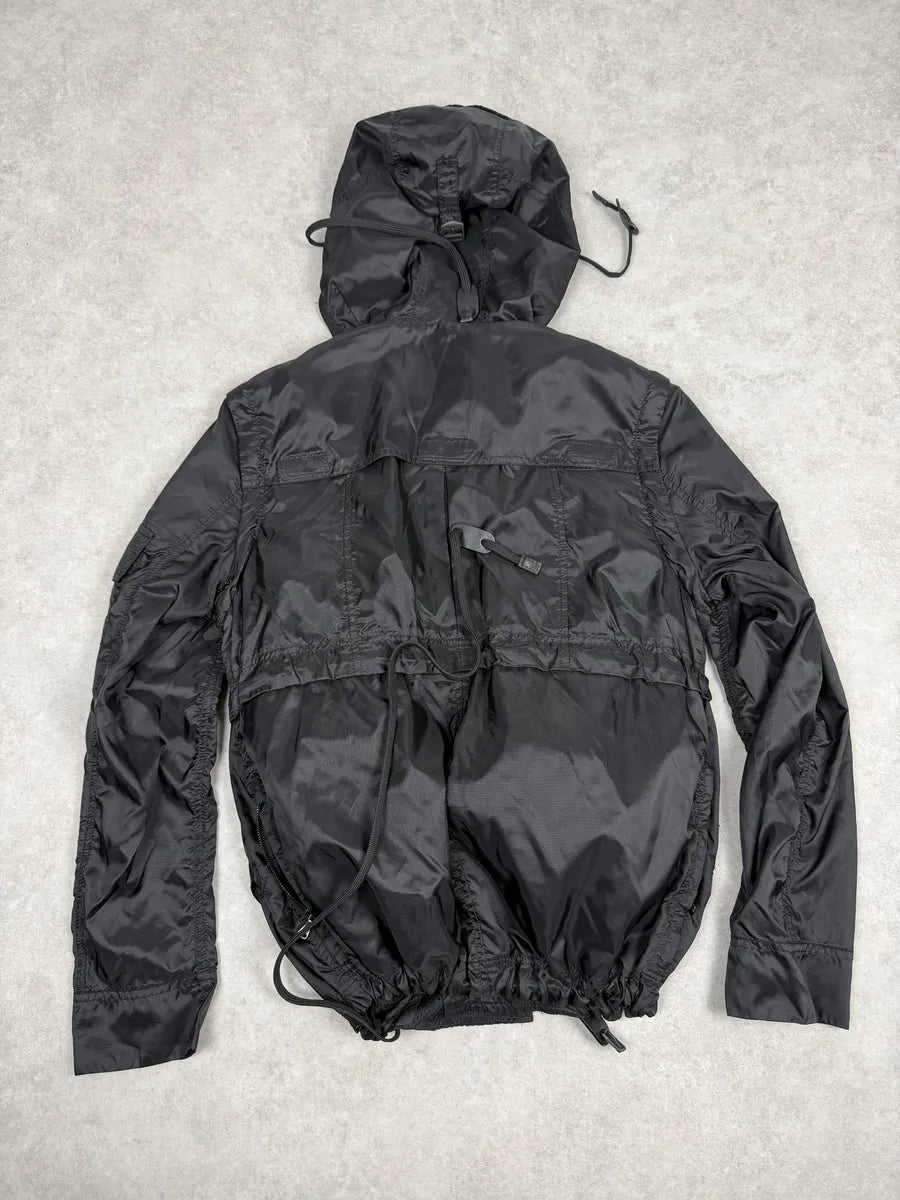 SS2012 Dolce & Gabbana Avant-Garde Prototype Black Detachable Sleeves Jacket bzTvevv 10