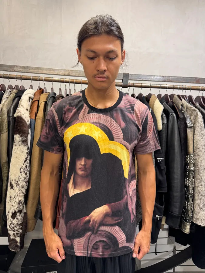 SS2012 Givenchy Madonna Pink & Black Tone Life T-Shirt mgoPTjp 1