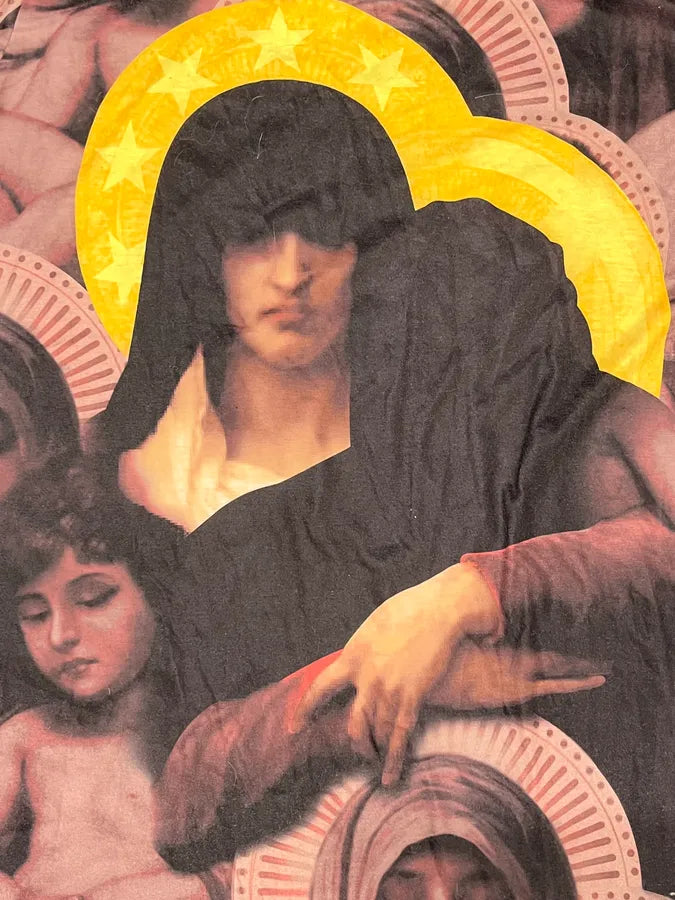 SS2012 Givenchy Madonna Pink & Black Tone Life T-Shirt mgoPTjp 5