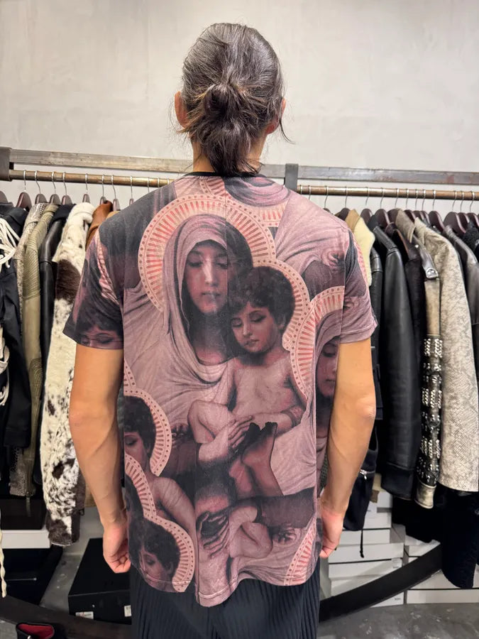 SS2012 Givenchy Madonna Pink & Black Tone Life T-Shirt mgoPTjp 2