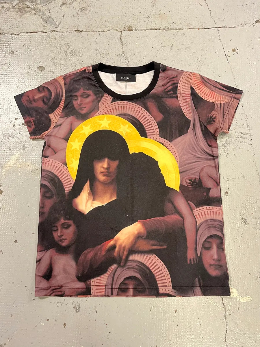 SS2012 Givenchy Marie Purple T-Shirt by Riccardo Tisci IkvXWjG 0