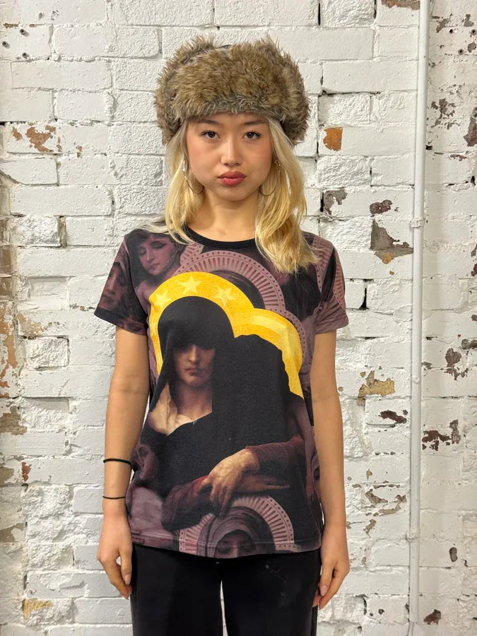 SS2012 Givenchy Marie Purple T-Shirt by Riccardo Tisci IkvXWjG 1