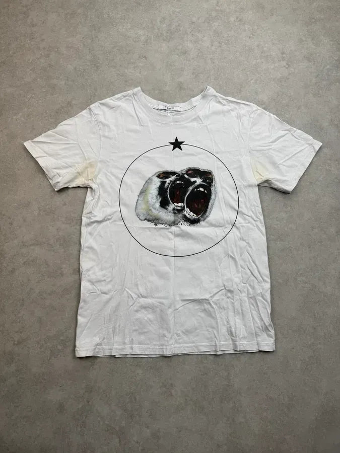 SS2012 Givenchy Monkeys White Stars T-Shirt by Riccardo Tisci LKvUrEQ 1