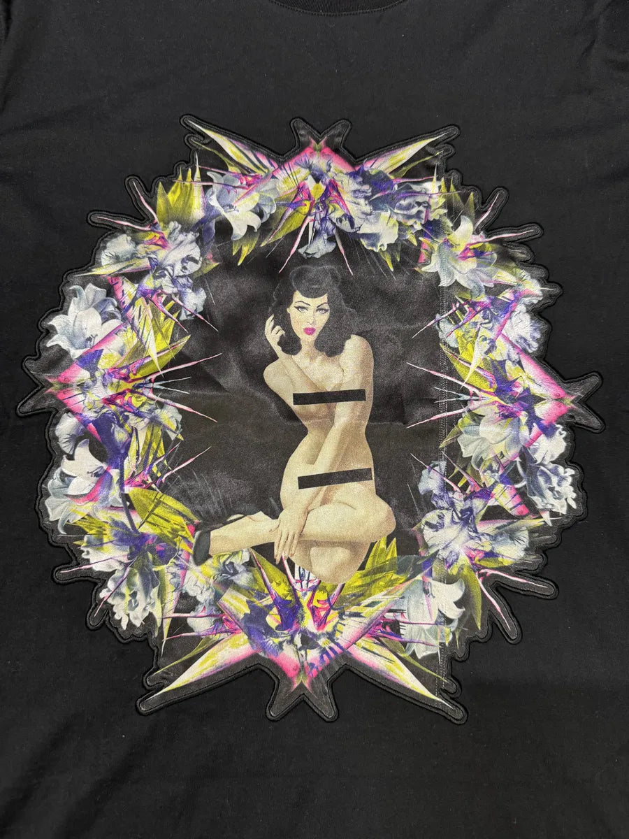 SS2012 Givenchy Naked Women Black T-Shirt by Riccardo Tisci SSvzLam 3