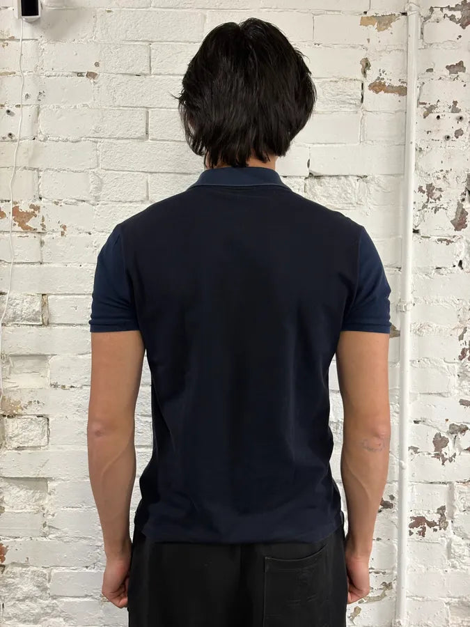 SS2012 Gucci Jacquard Navy Polo Shirt TESXdix 2