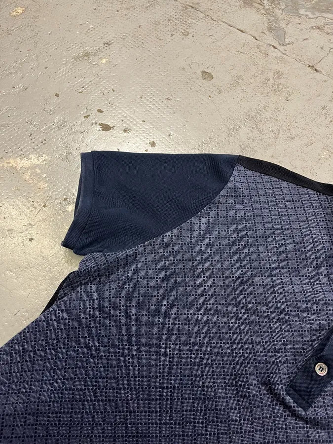 SS2012 Gucci Jacquard Navy Polo Shirt TESXdix 4