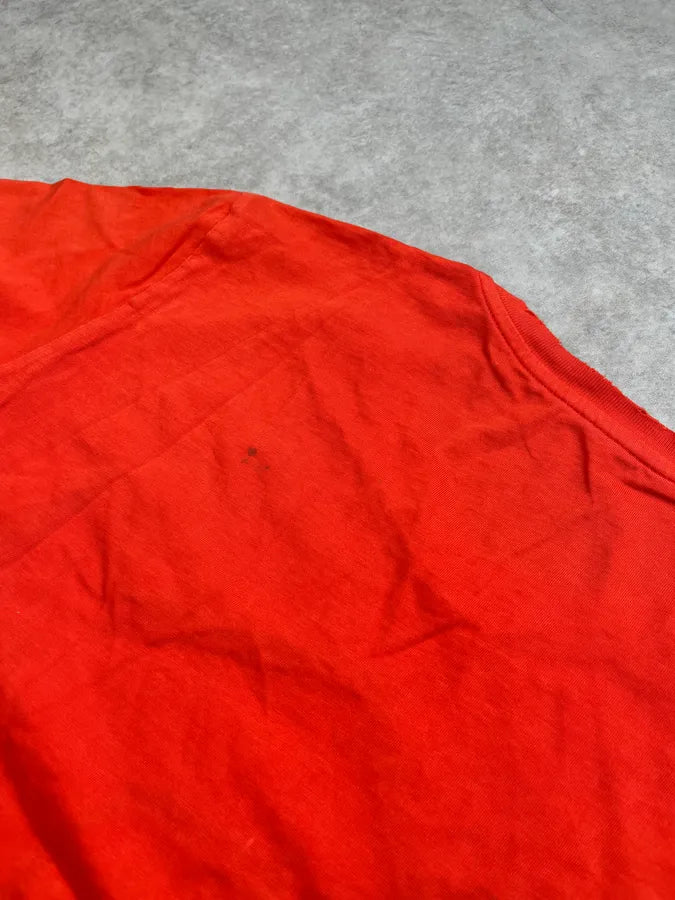 SS2012 John Galliano Embroidered Logo Red T-Shirt nkzcBma 7