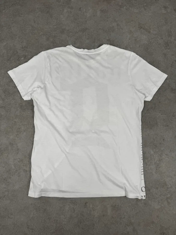 SS2012 John Galliano White Newspaper G Print T-Shirt cqUlagk 3