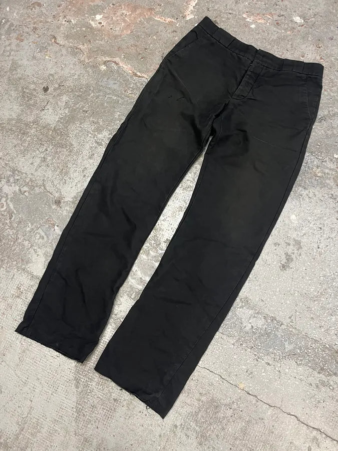 SS2012 Maison Margiela Black Cotton Pants (L) 5
