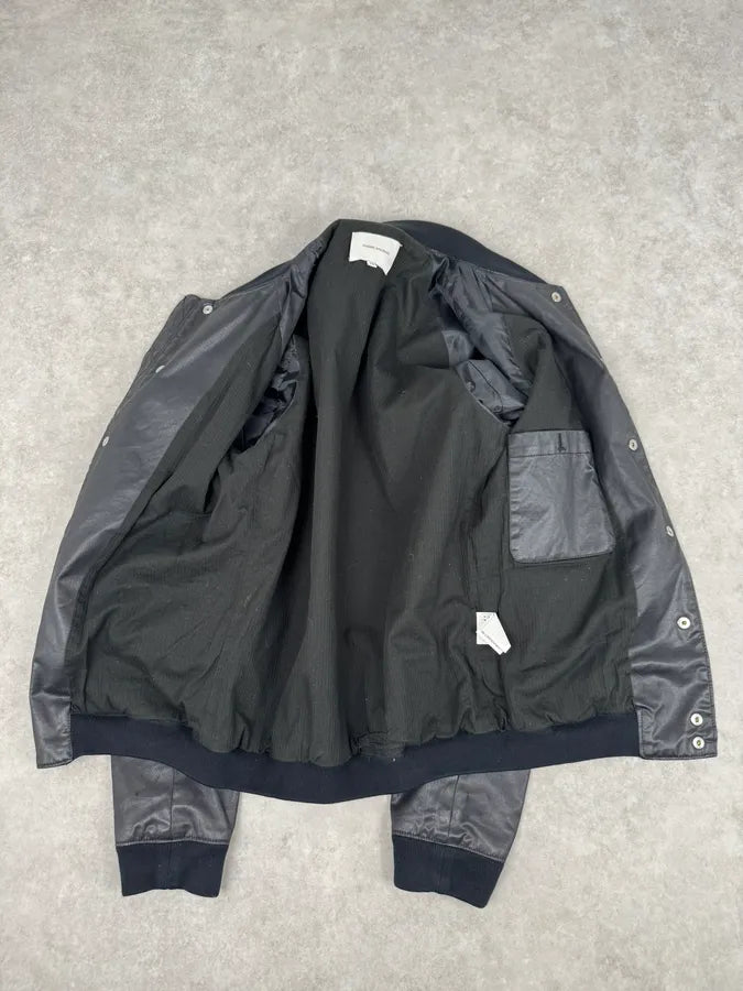 SS2012 Pierre Balmain Black Zip Pocket Bomber Jacket ltvGykB 7