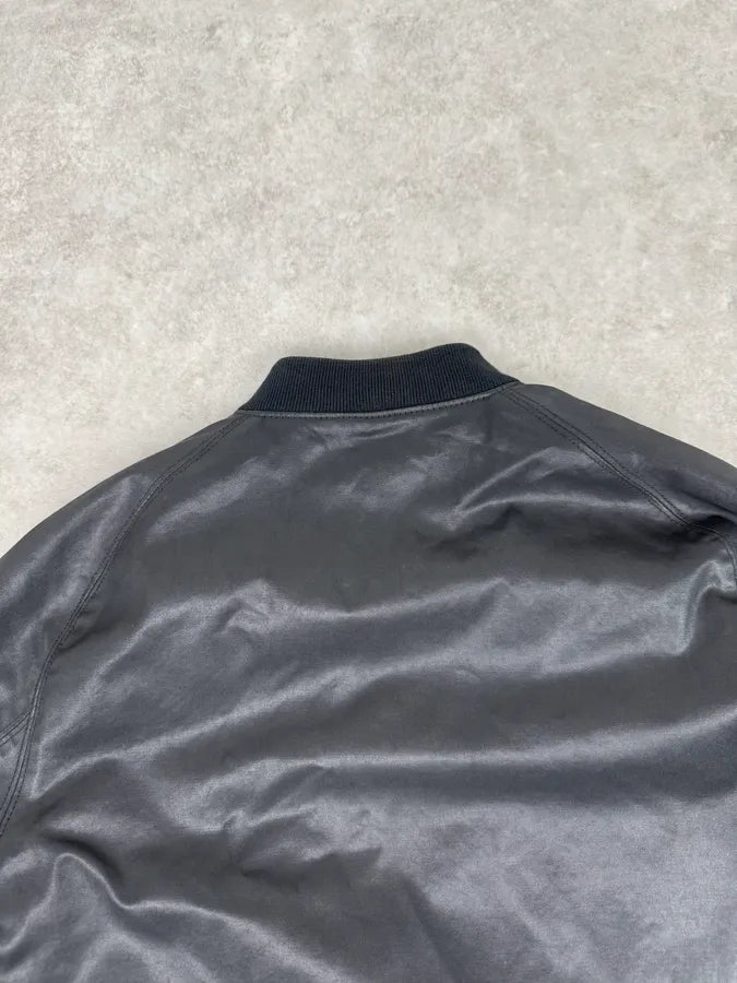 SS2012 Pierre Balmain Black Zip Pocket Bomber Jacket ltvGykB 6