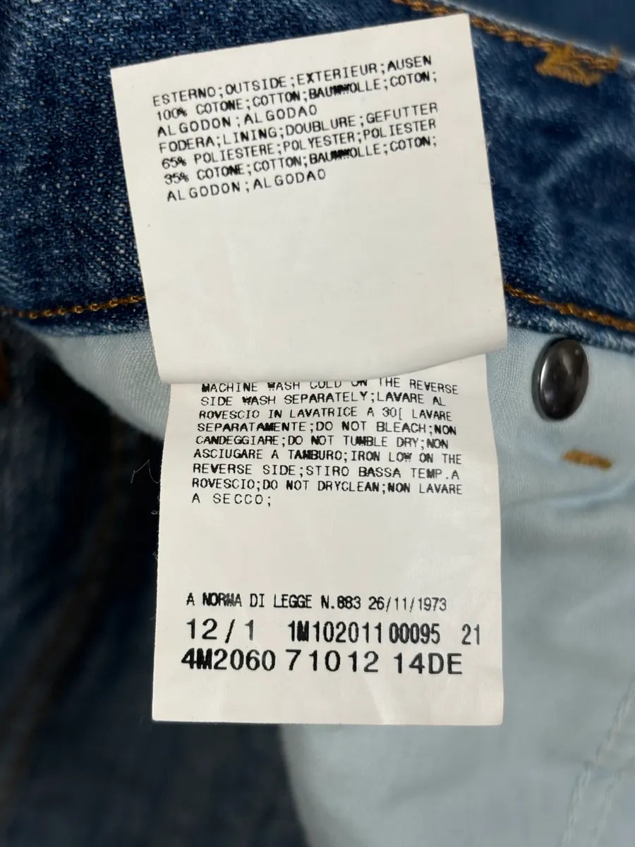 SS2012 Pierre Balmain Light Blue Denim Distressed Jeans sdbFOkl 11