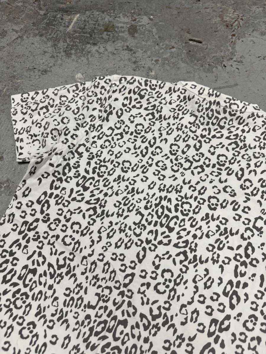 SS2012 Pierre Balmain Panther White & Black T-Shirt cIONOQS 6