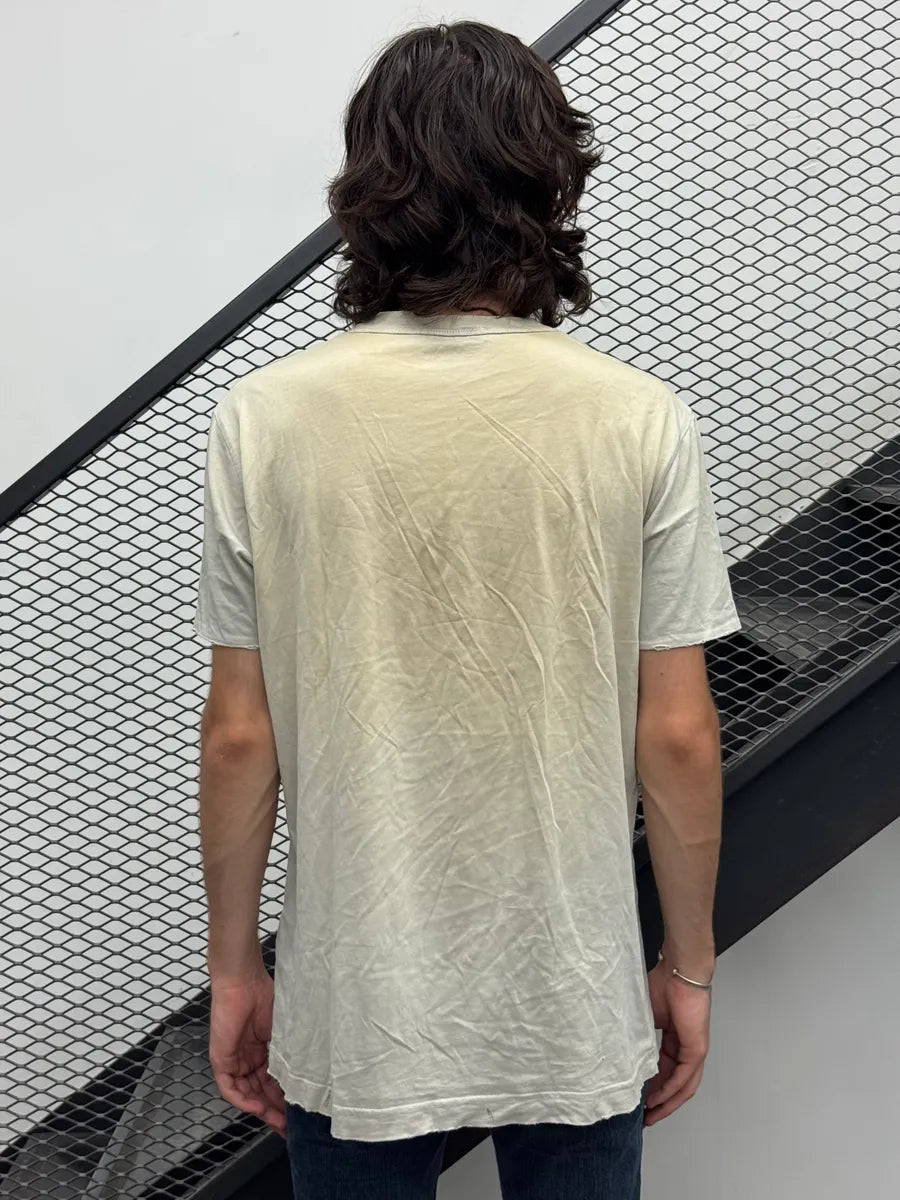 SS2012 Pierre Balmain Rock Cathedral Grey T-Shirt qaxQERZ 2