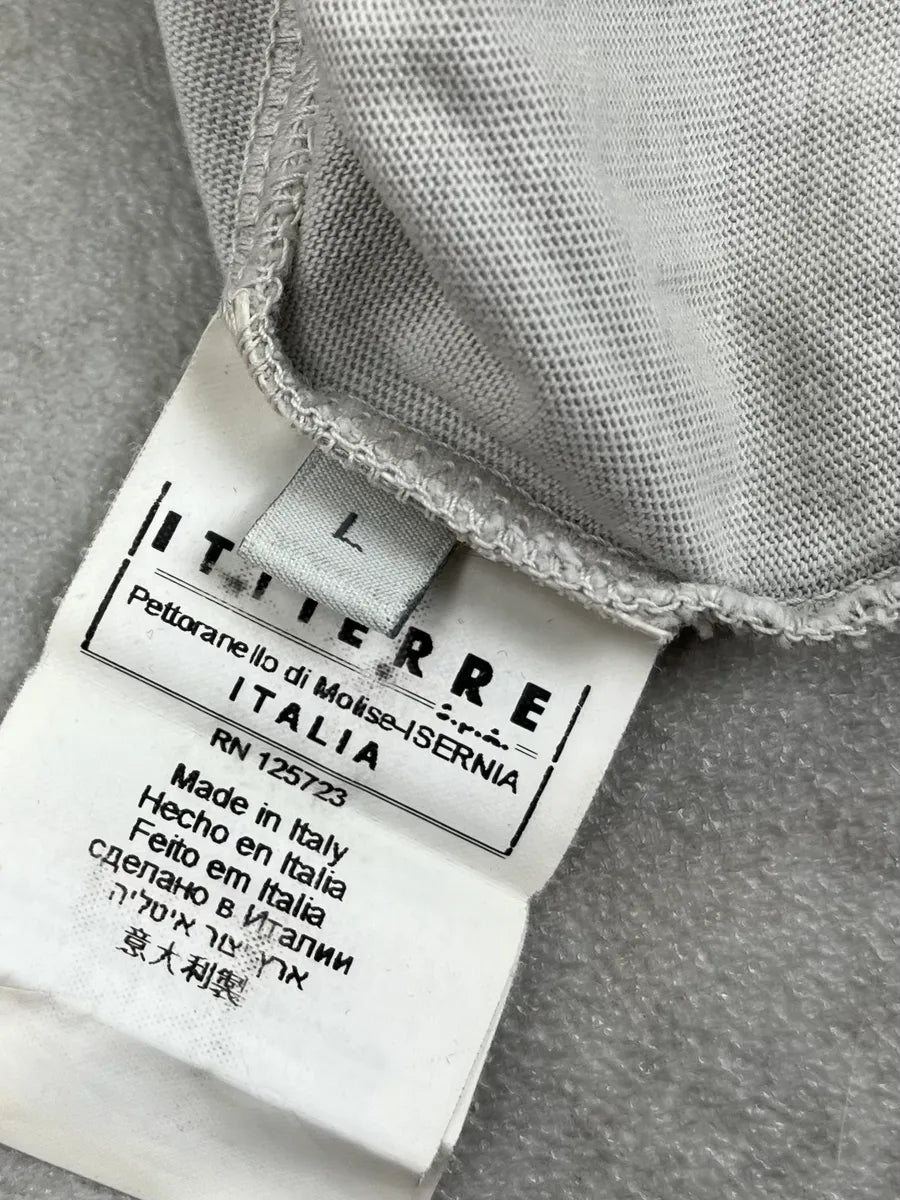 SS2012 Pierre Balmain Rock Cathedral Grey T-Shirt qaxQERZ 8