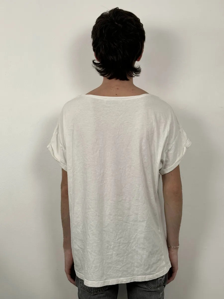 SS2012 Pierre Balmain Royal King White T-Shirt FBiSqxG 1