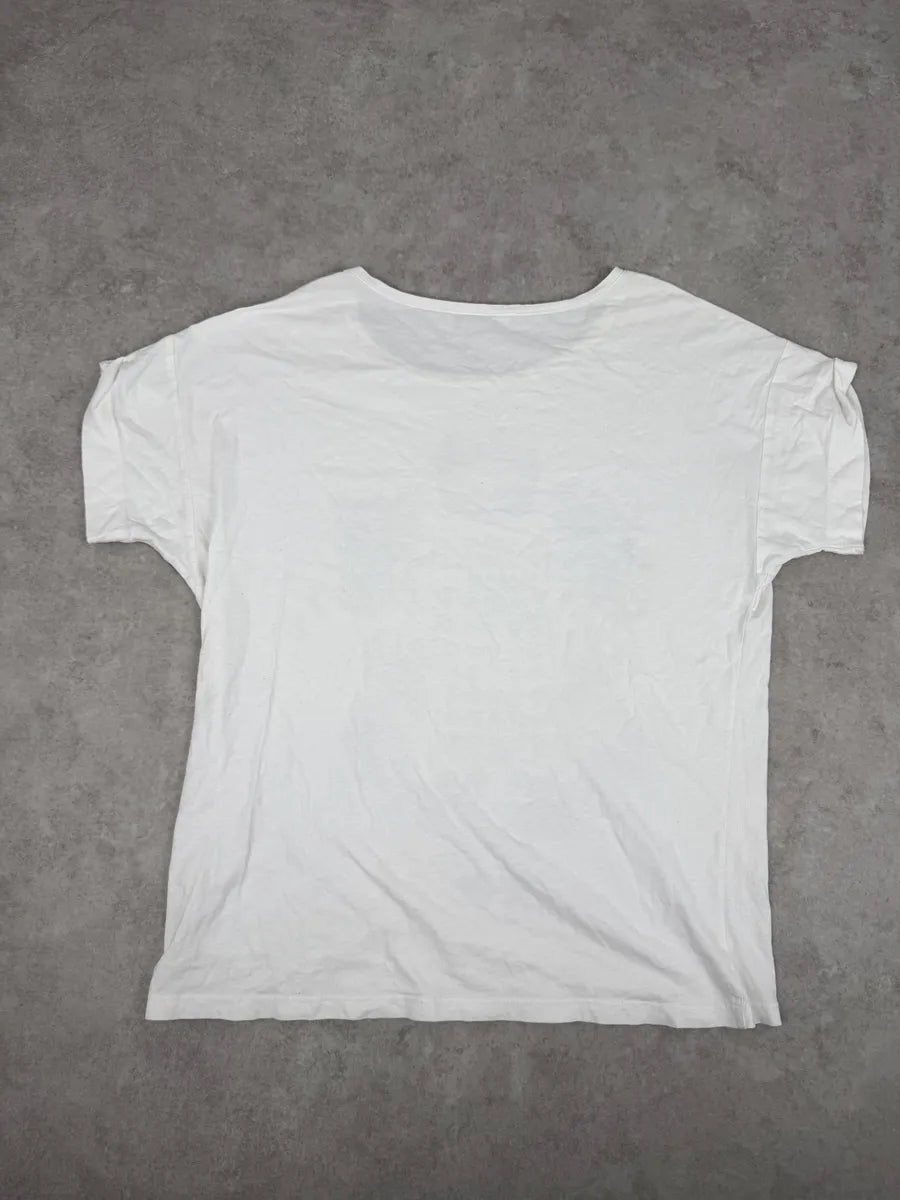 SS2012 Pierre Balmain Royal King White T-Shirt FBiSqxG 3