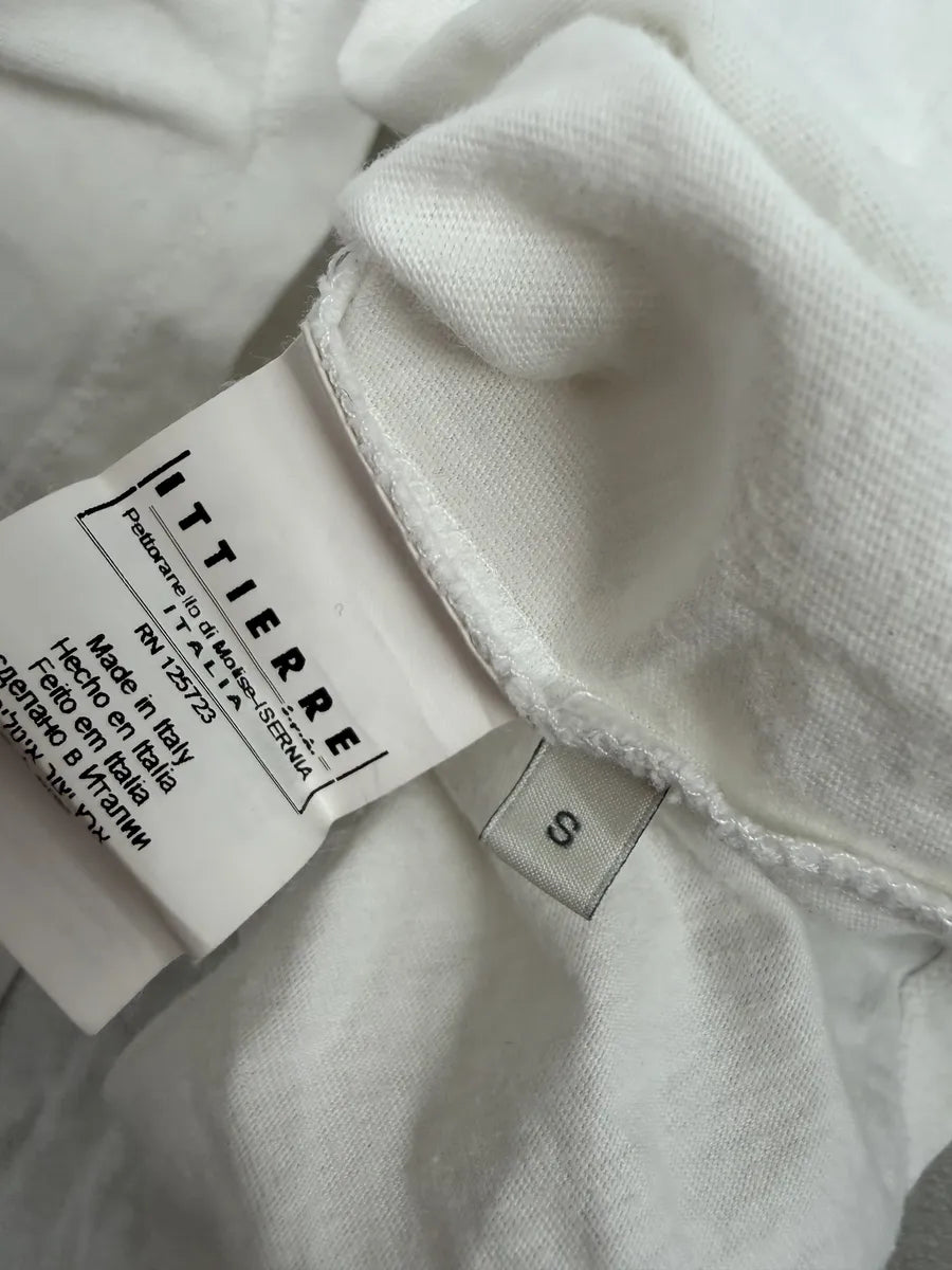 SS2012 Pierre Balmain Royal King White T-Shirt FBiSqxG 7