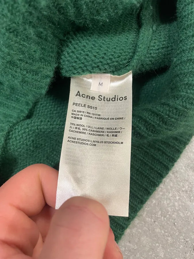 SS2013 Acne Studios Green Wool Sweater (M) 7