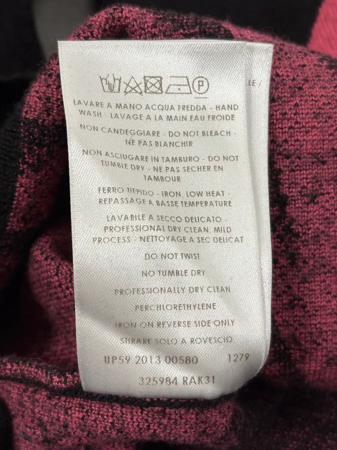 SS2013 Alexander McQueen Pink Eagle Black Sweater mHZNsuF 8