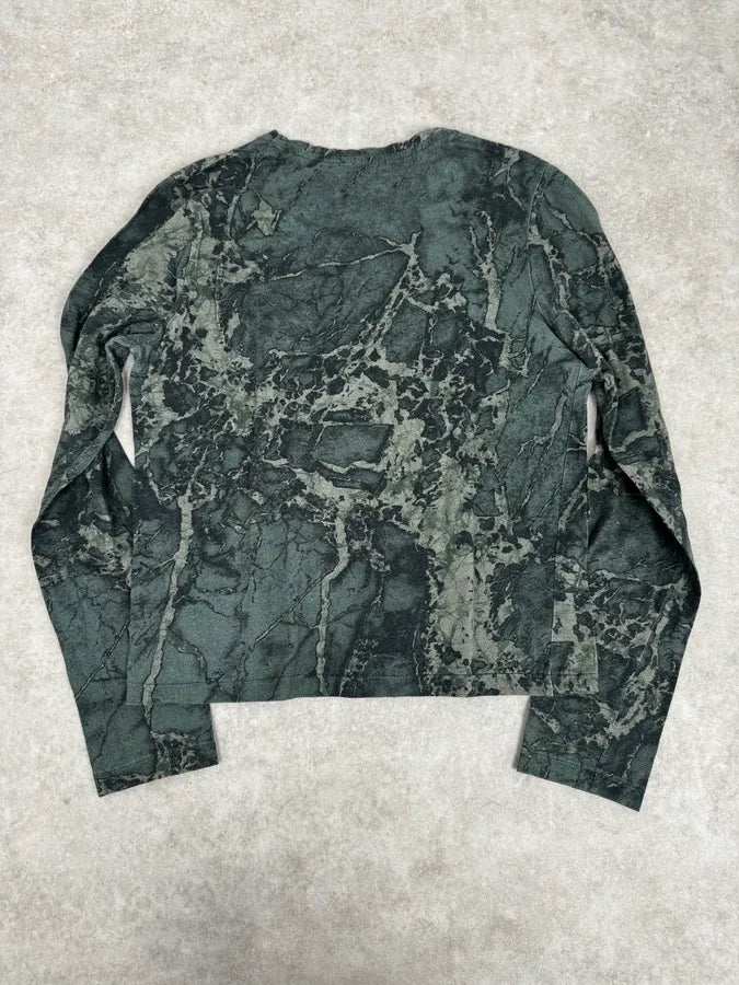 SS2013 Balenciaga Marble Abstract Green Longsleeves GSUjdEl 3