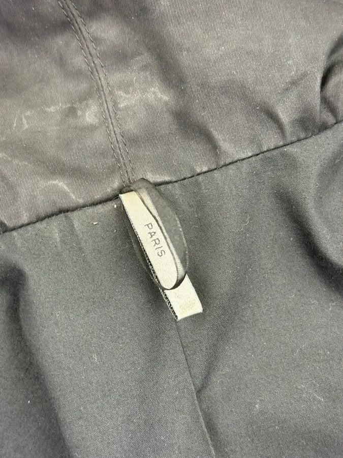 SS2013 Dior Black Hooded Lines Jacket by Kris Van Assche BeDRdMi 12