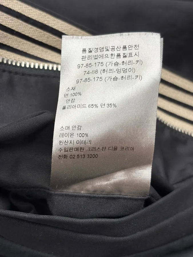 SS2013 Dior Black Hooded Lines Jacket by Kris Van Assche BeDRdMi 14