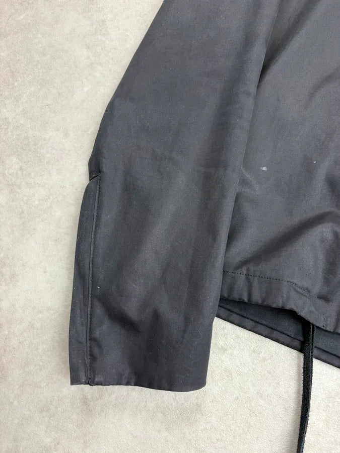 SS2013 Dior Black Hooded Lines Jacket by Kris Van Assche BeDRdMi 7