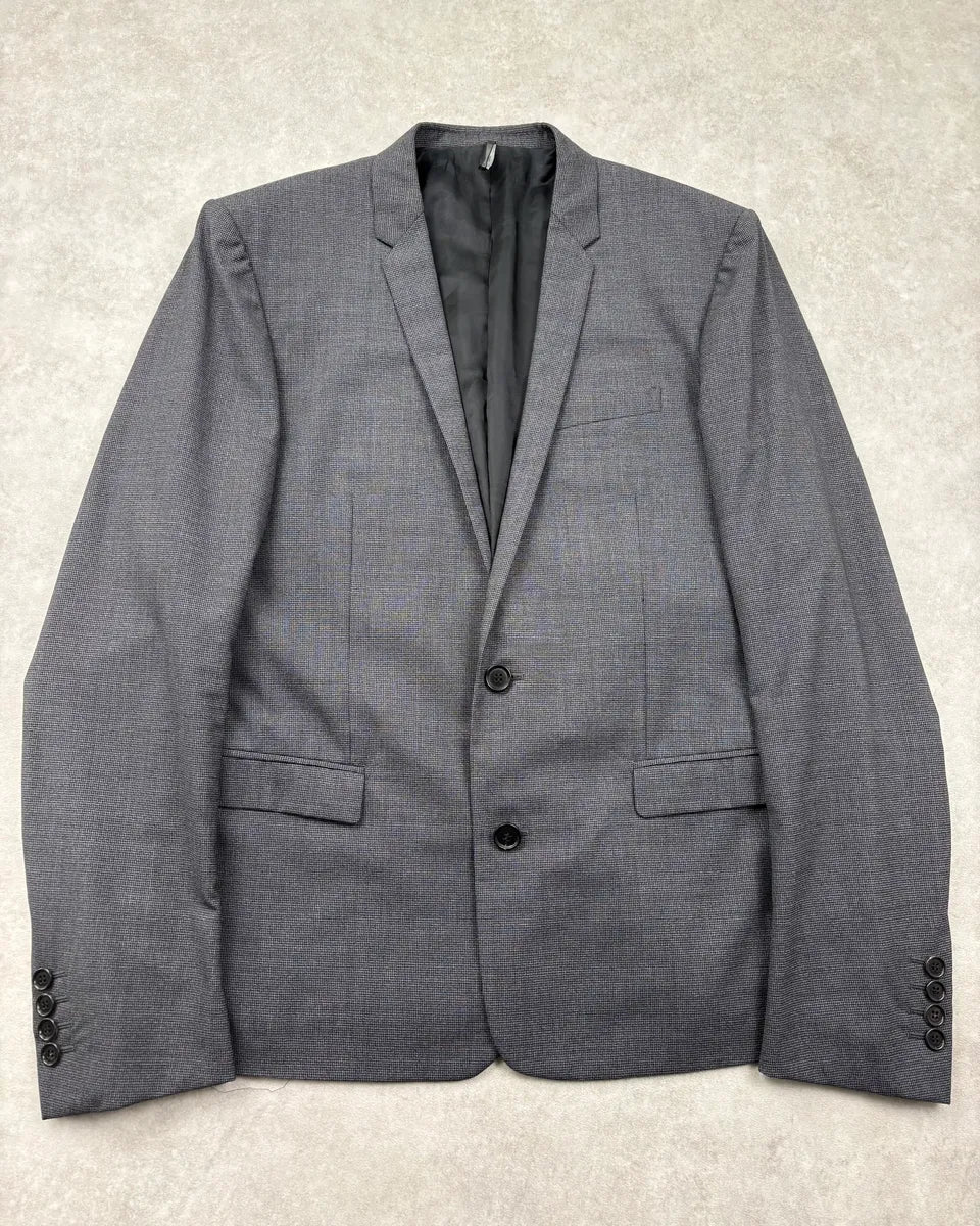 SS2013 Dior Grey Classy Blazer Jacket by Kris Van Assche zaevLmd 0