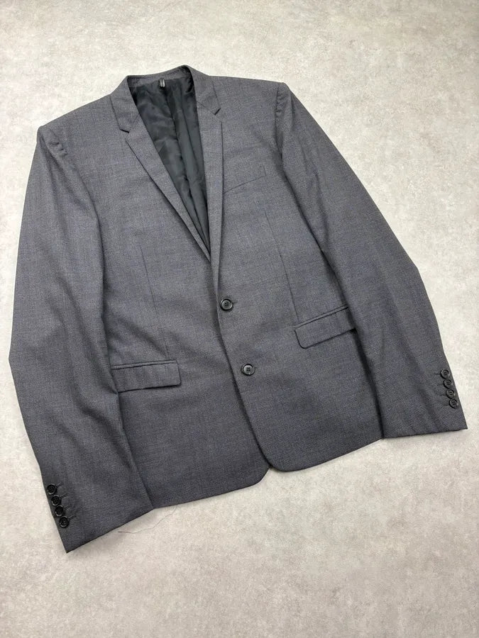 SS2013 Dior Grey Classy Blazer Jacket by Kris Van Assche zaevLmd 4