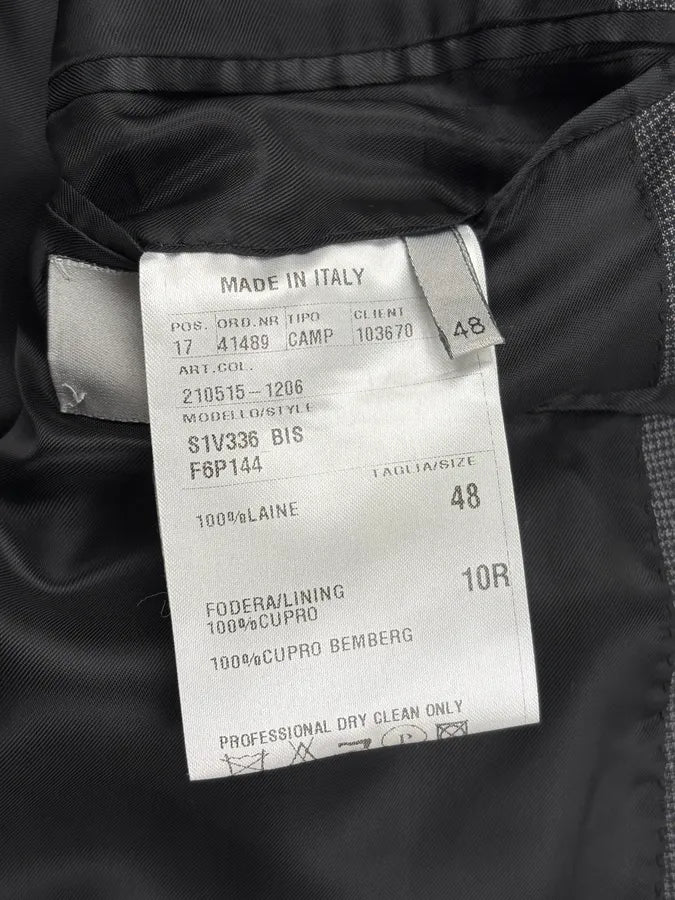 SS2013 Dior Grey Classy Blazer Jacket by Kris Van Assche zaevLmd 12