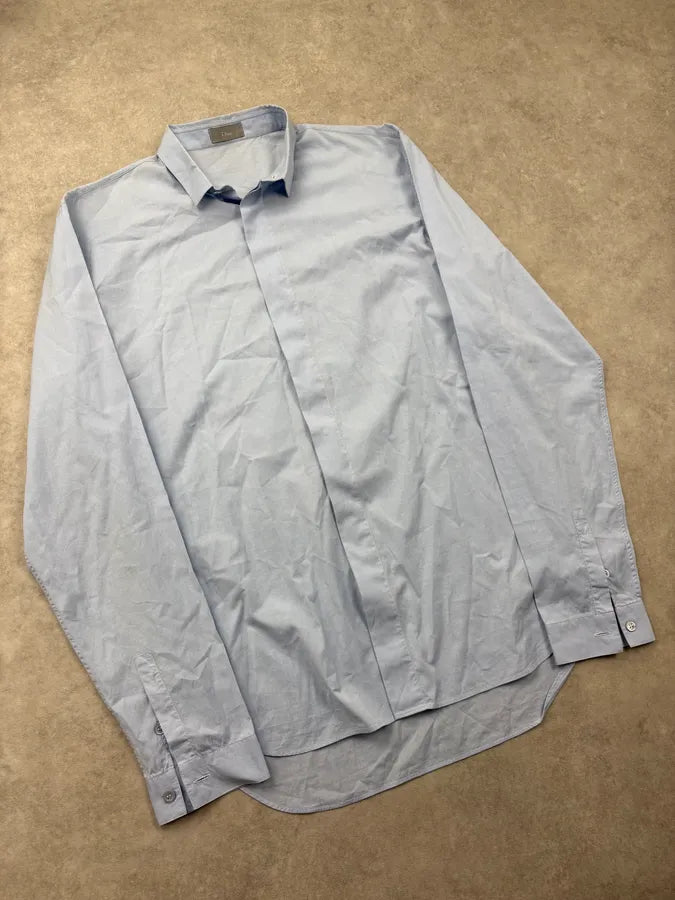 SS2013 Dior Light Blue Simple Classy Shirt by Kris Van Assche  hNxrZtj 3