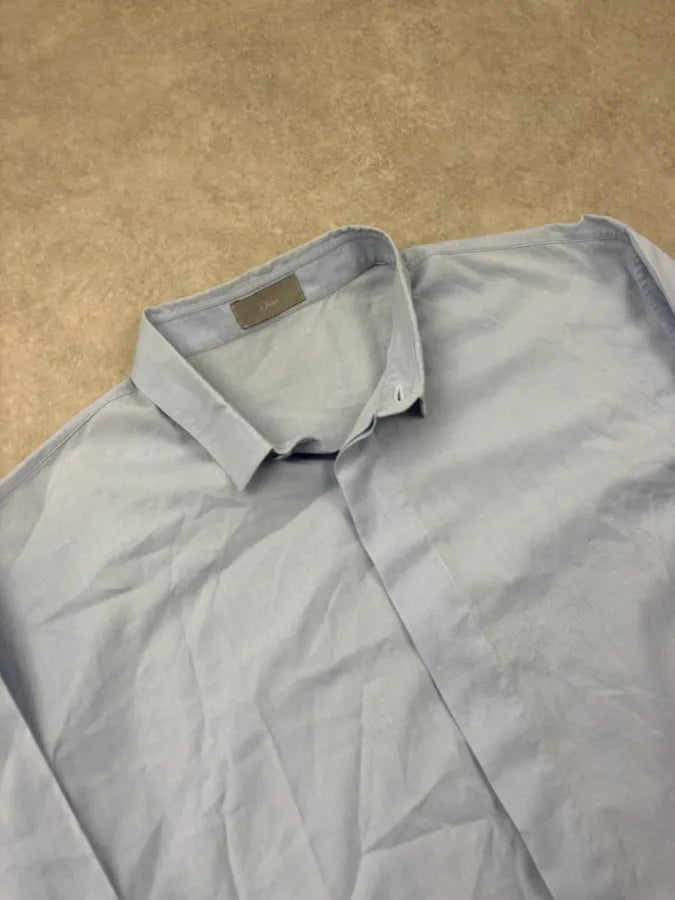 SS2013 Dior Light Blue Simple Classy Shirt by Kris Van Assche  hNxrZtj 4