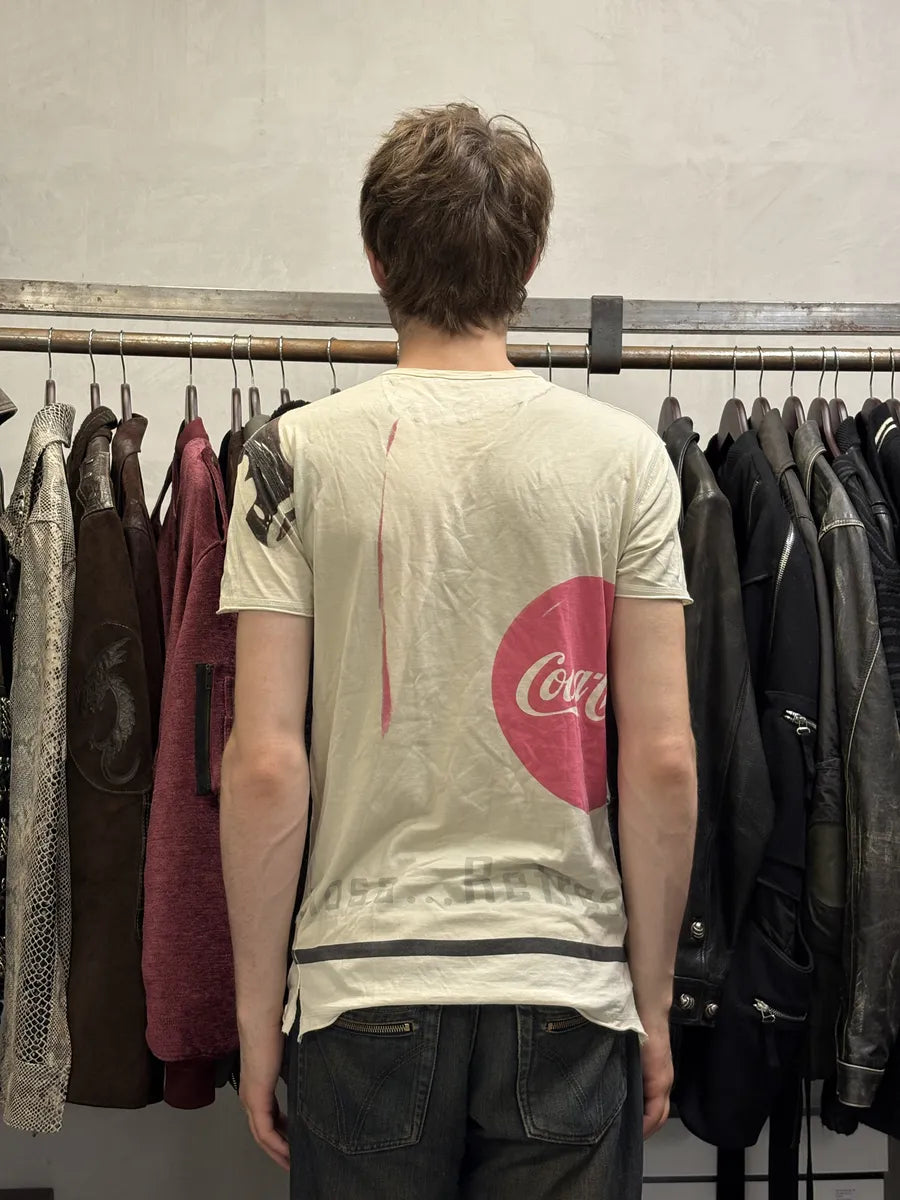 FW2011 Dolce & Gabbana Lady Coca-Cola White T-Shirt RBUloIn 1