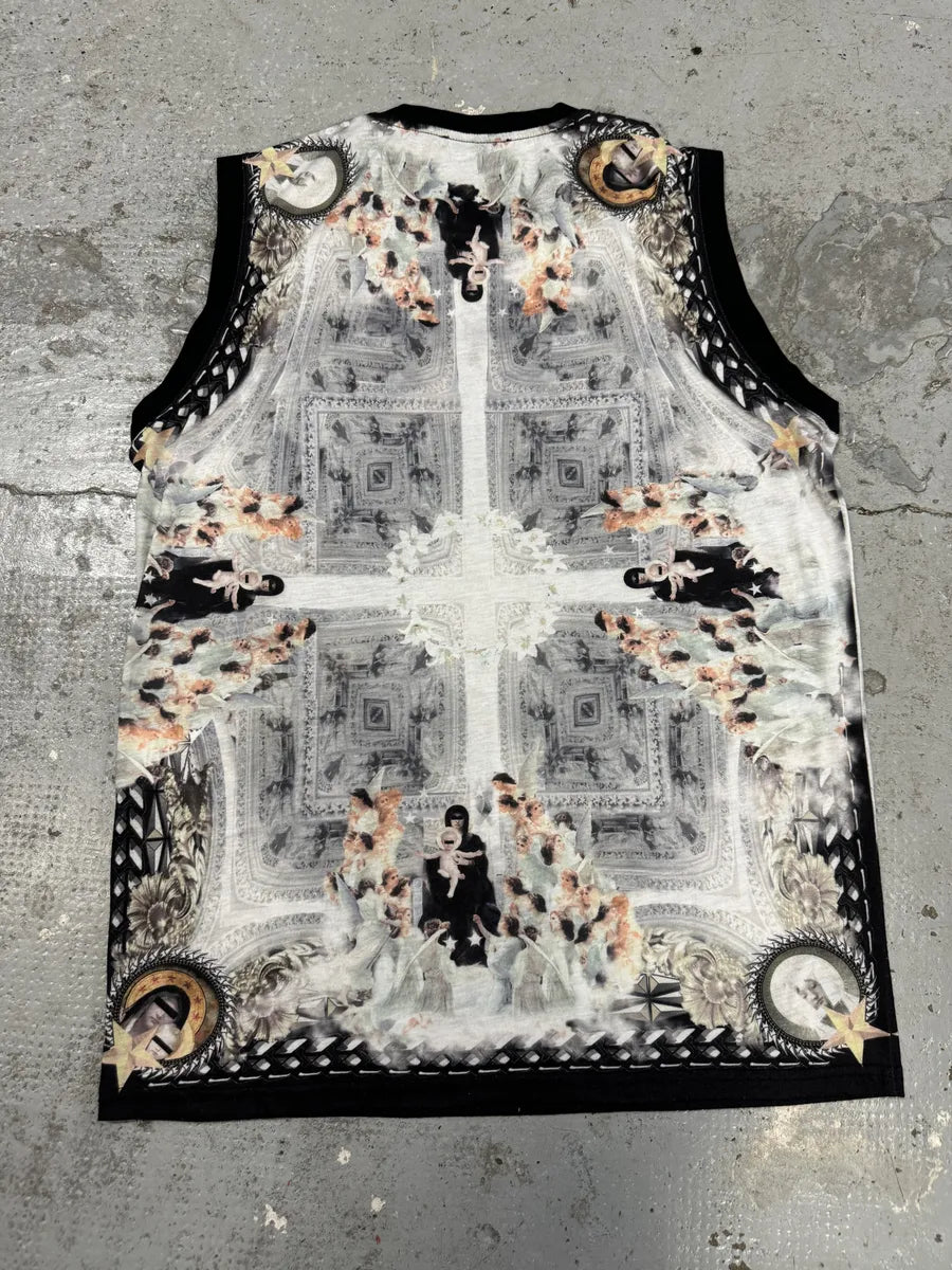 SS2013 Givenchy Artwork Print Tank Top by Riccardo Tisci aDKkFhA 3