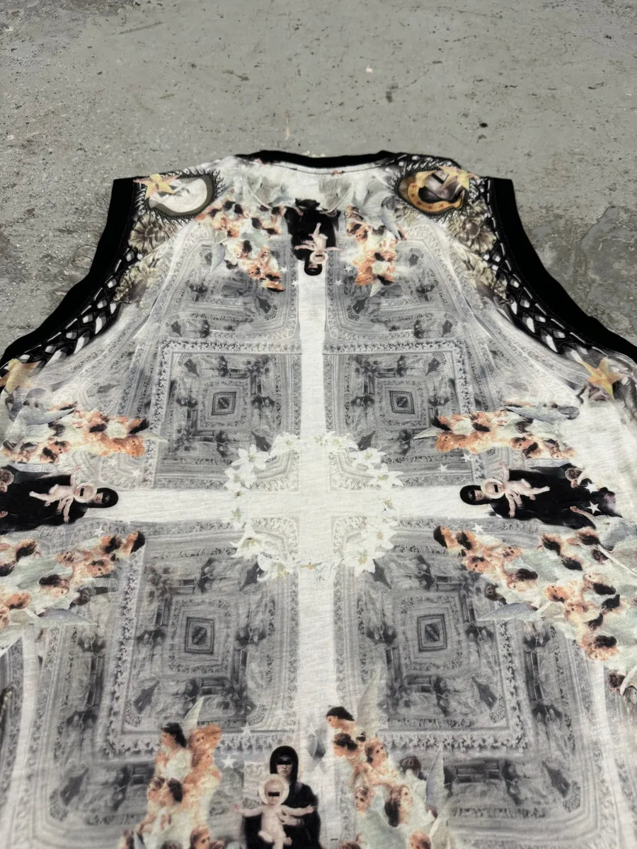 SS2013 Givenchy Artwork Print Tank Top by Riccardo Tisci aDKkFhA 5