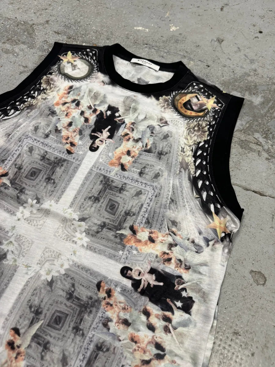SS2013 Givenchy Artwork Print Tank Top by Riccardo Tisci aDKkFhA 6