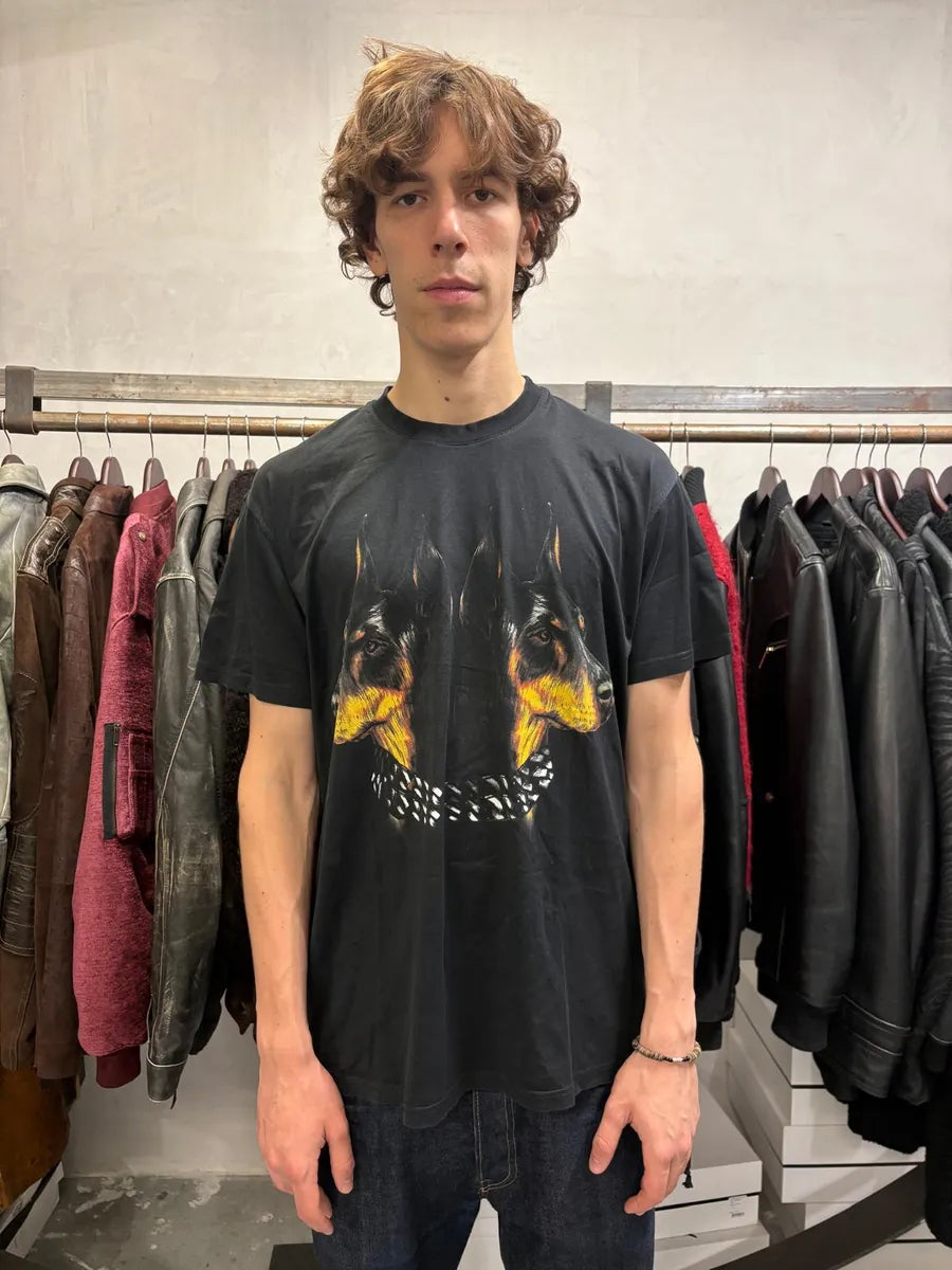 SS2013 Givenchy Doberman Black Tee-Shirt by Riccardo Tisci XCqWYMh 2