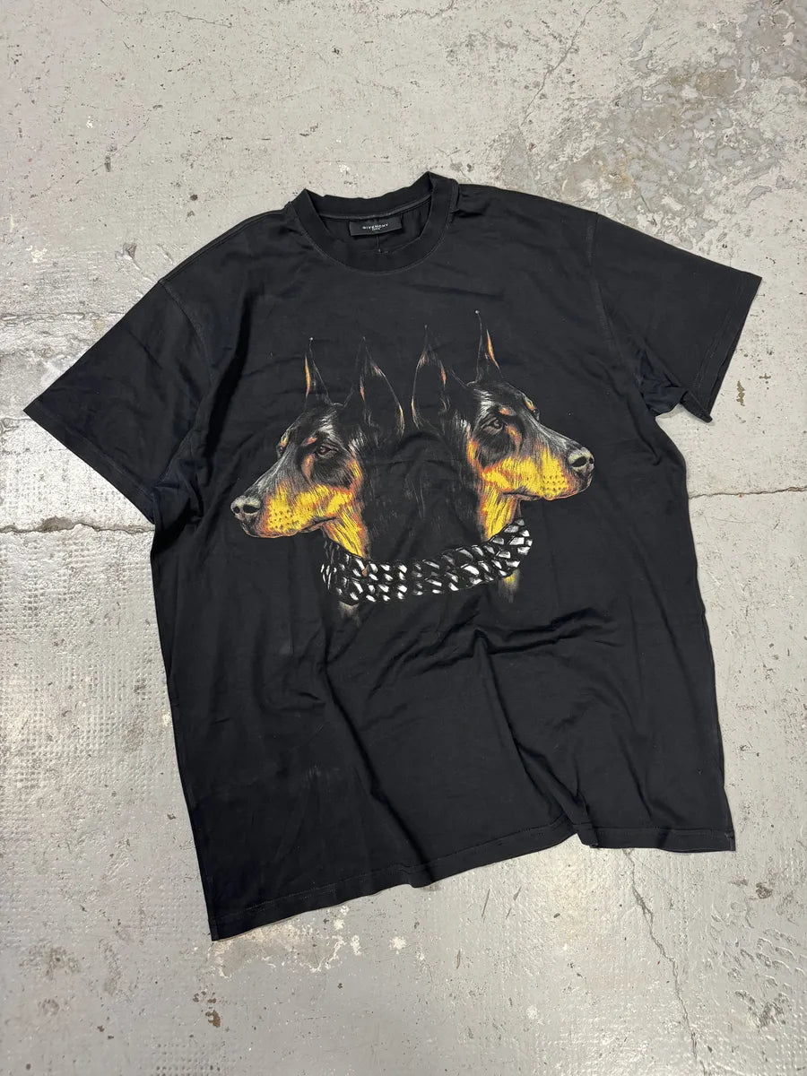 SS2013 Givenchy Doberman Black Tee-Shirt by Riccardo Tisci XCqWYMh 8